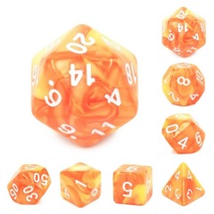 Lemon Sorbet RPG Dice Set